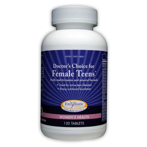 Enzymatic Therapy Doctor's Choice Female Teens, 120 Tablets, Enzymatic Therapy