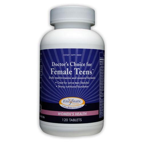 Doctors Choice Female Teens, 120 Tablets, Enzymatic Therapy