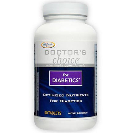 Doctors Choice for Diabetics, Optimized Nutrients, 90 Tablets, Enzymatic Therapy