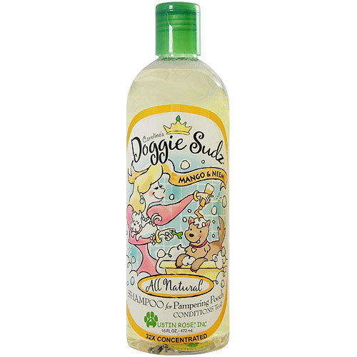 Austin Rose Inc Doggie Sudz Shampoo & Conditioner - Mango & Neem, 16 oz, Austin Rose Inc