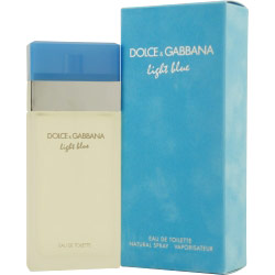 Dolce & Gabbana D & G Light Blue Perfume Edt Spray for Women, 3.3 oz