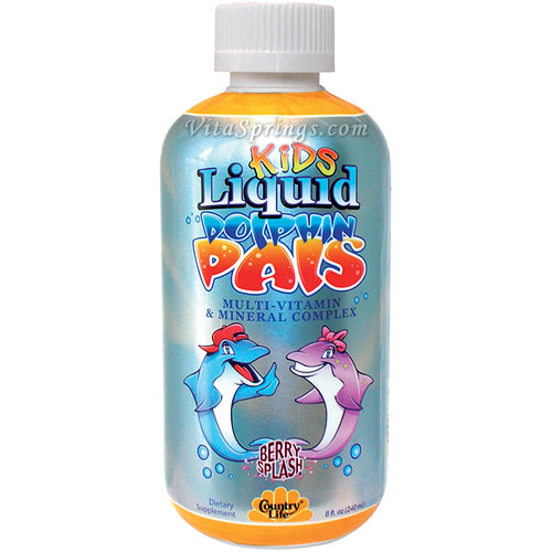 Dolphin Pals Liquid MultiVitamins For Kids