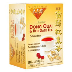 Dong Quai & Red Date Instant Tea, 10 Bag, Prince of Peace