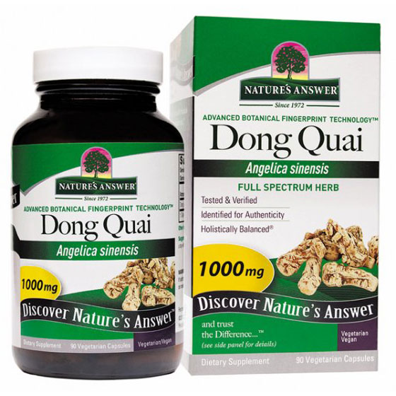 Dong Quai Root, 90 Vegetarian Capsules, Natures Answer