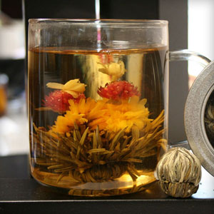 Double Happiness Flowering Tea, 1 lb (Approx. 70 Buds), StarWest Botanicals