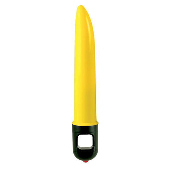 Double Tap Speeder 6.5 Inch - Yellow, California Exotic Novelties
