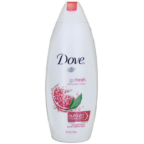 Dove Go Fresh Revive Body Wash, Pomegranate & Lemon Verbena Scent, 24 oz (710 ml)