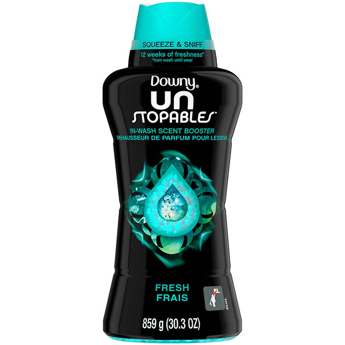 Downy Unstopables Fresh Scent In-Wash Booster Beads, 859 g (30.3 oz)