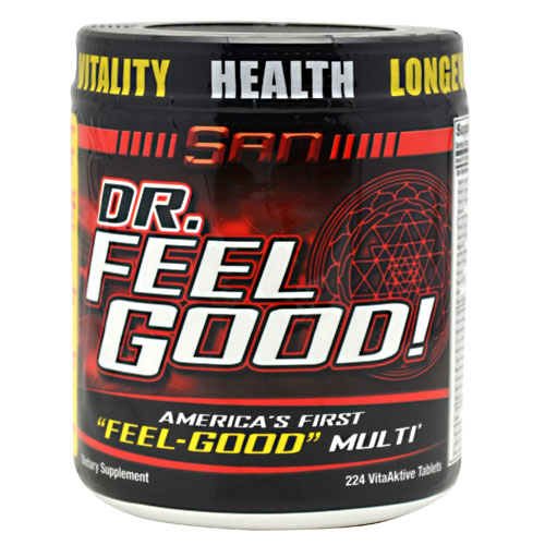 Dr. Feel Good, Complete Multivitamin & Mineral Formula, 224 Tablets, SAN Nutrition