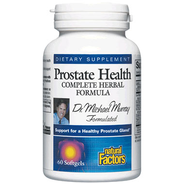 Dr. Murrays Prostate Health 60 Softgels, Natural Factors