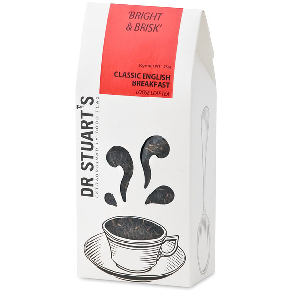 Dr. Stuarts Classic English Breakfast Loose Leaf Tea, 50 g