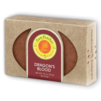 Dragons Blood Bar Soap, 4.3 oz, Sunfeather Soap