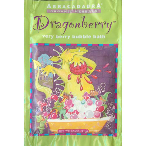 Dragonberry Very Berry Bubble Bath for Children, 2.5 oz, Abra Therapeutics