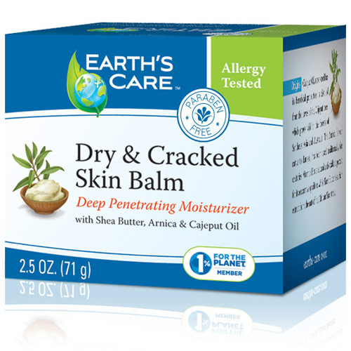 Dry & Cracked Skin Balm, 2.5 oz, Earths Care