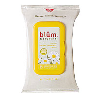 Daily Dry & Sensitive Skin Towelettes, Organic Chamomile, 30 Wipes, Blum Naturals