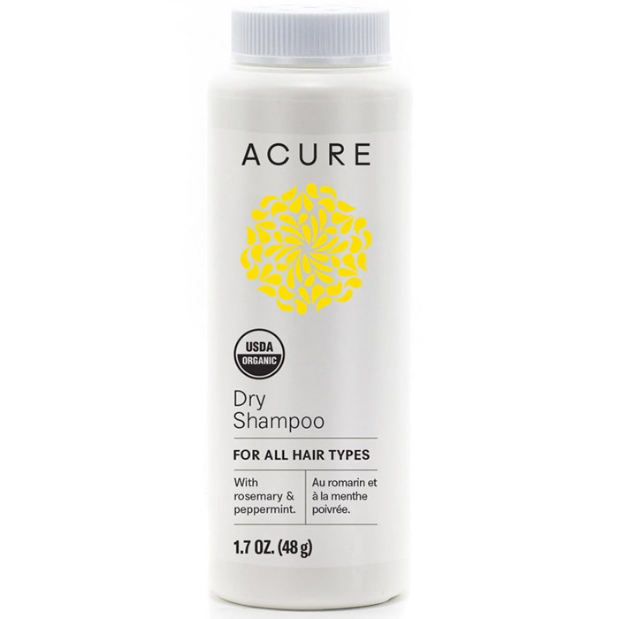 Acure Organic Dry Shampoo, For All Hair Types, 1.7 oz