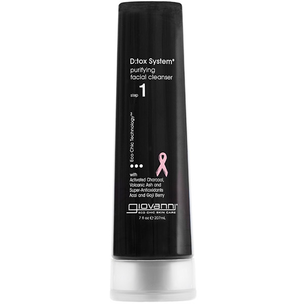 D:tox System Purifying Facial Cleanser, 7 oz, Giovanni Cosmetics
