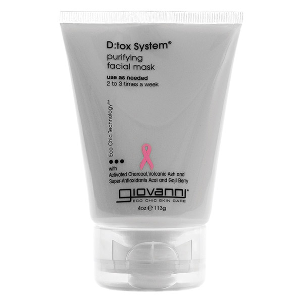 D:tox System Purifying Facial Mask, 4 oz, Giovanni Cosmetics