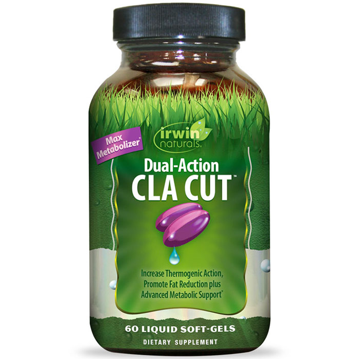 Dual-Action CLA CUT, 60 Liquid Soft-Gels, Irwin Naturals