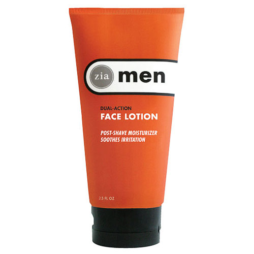 Zia Natural Skincare Dual Action Face Lotion for Men, 2.5 oz, Zia Natural Skincare