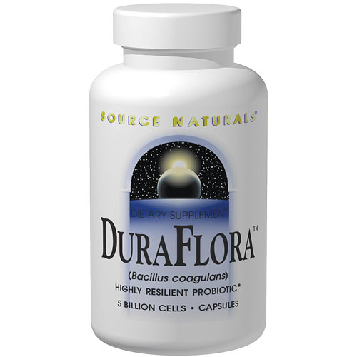 Source Naturals DuraFlora 5 Billion Cells (Dura Flora), 60 Capsules, Source Naturals