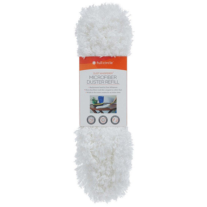 Dust Whisperer Microfiber Duster Replacement Head, 1 ct, Full Circle Home