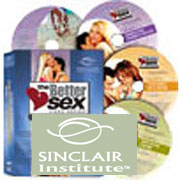 (DVD) The Better Sex Video Series: Sexplorations - 4 Pack DVD/CD Set, 293 mins, Sinclair Institute