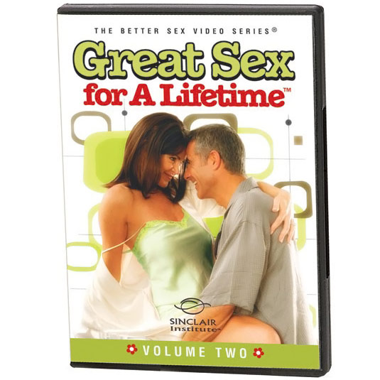 (DVD) Great Sex For A Lifetime - Landmark Series: Volume 2, Expanding Sexual Pleasures, 62 mins, Sinclair Institute