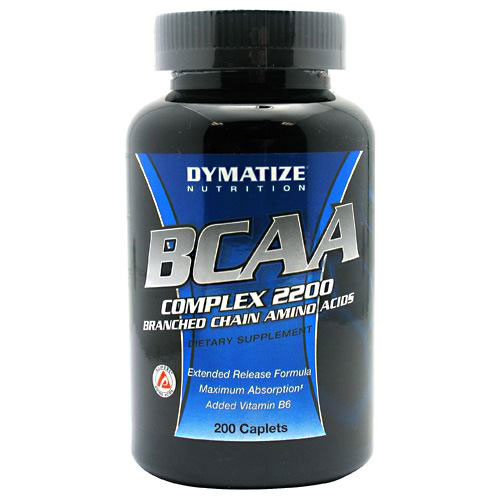 Dymatize Nutrition BCAA Complex 2200, 200 Caplets