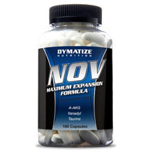 Dymatize Dymatize Nutrition NOV Maximum Expansion Formula, 180 caplets