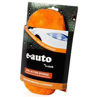 e-auto Dual Action Sponge, 1 ct, E-cloth Cleaning Cloth