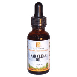 Ear Clear Oil, 1 oz, L.A. Naturals