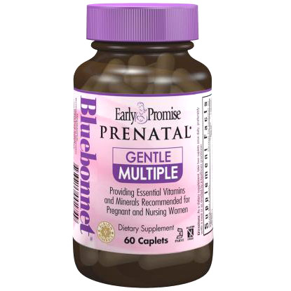 Early Promise Prenatal Gentle Multiple, 60 Caplets, Bluebonnet Nutrition