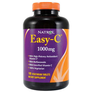Natrol Easy-C 1000 mg with Bioflavonoids, 90 Vegetarian Tablets, Natrol
