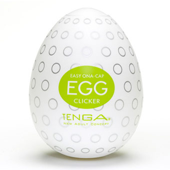 Tenga Tenga Easy Ona Cap Egg Masturbator, Clicker