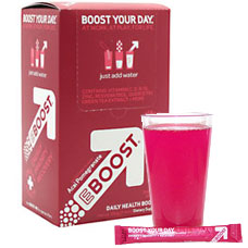 EBOOST EBOOST Energy Drink Mix Stick, Acai Pomegranate, 30 Stick Packs