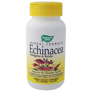Nature's Way Echinacea with Astragalus & Reishi 100 caps from Nature's Way