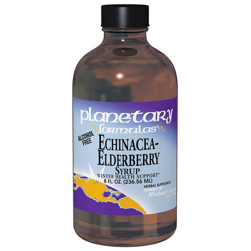 Echinacea-Elderberry Syrup 2 fl oz, Planetary Herbals