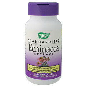 Echinacea Extract Standardized 60 caps from Natures Way