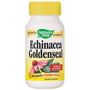 Echinacea Goldenseal Combo 450mg, 100 Capsules, Natures Way