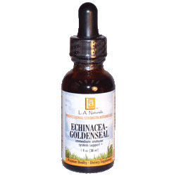 Echinacea Goldenseal Complex, 1 oz, L.A. Naturals