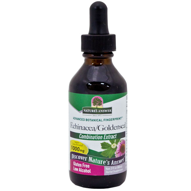 Echinacea-Goldenseal Extract Liquid 2 oz from Natures Answer