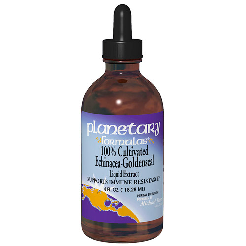 Echinacea-Goldenseal Liquid Extract 4 fl oz, Planetary Herbals