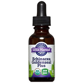 Echinacea Goldenseal Plus Liquid Extract, Organic, 1 oz, Oregons Wild Harvest