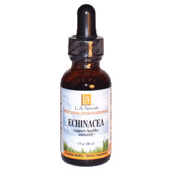 Echinacea Organic, 1 oz, L.A. Naturals