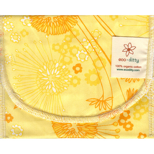 Eco Ditty Snack Ditty Reusable Snack Bag, Fields of Honey