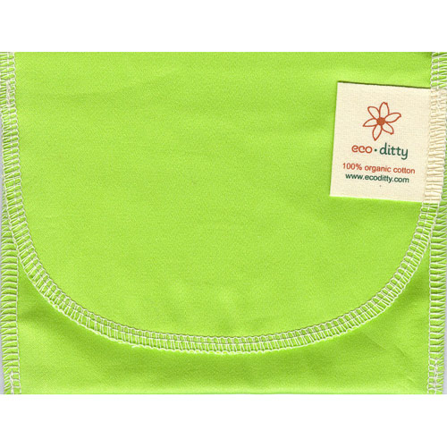Eco Ditty Snack Ditty Reusable Snack Bag, Spring Green