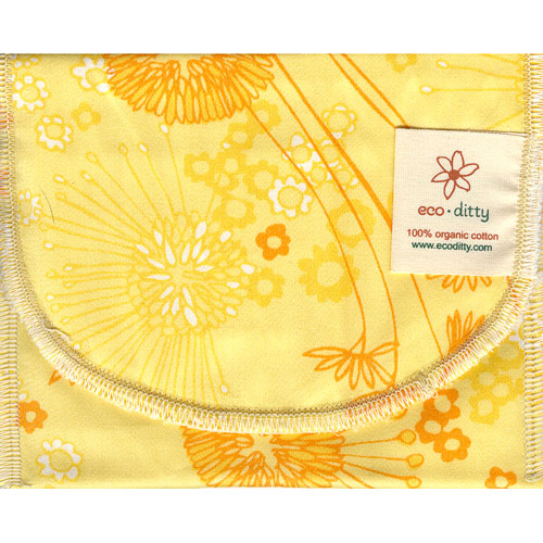Eco Ditty Wich Ditty Reusable Sandwich Bag, Fields of Honey