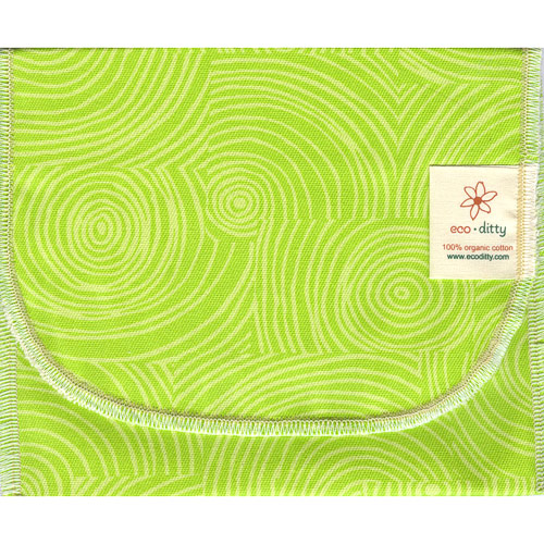 Eco Ditty Wich Ditty Reusable Sandwich Bag, Let It Grow Green