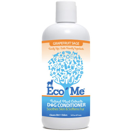 Eco-Me Dog Conditioner, Natural Plant Extracts, Grapefruit Sage, 16 oz